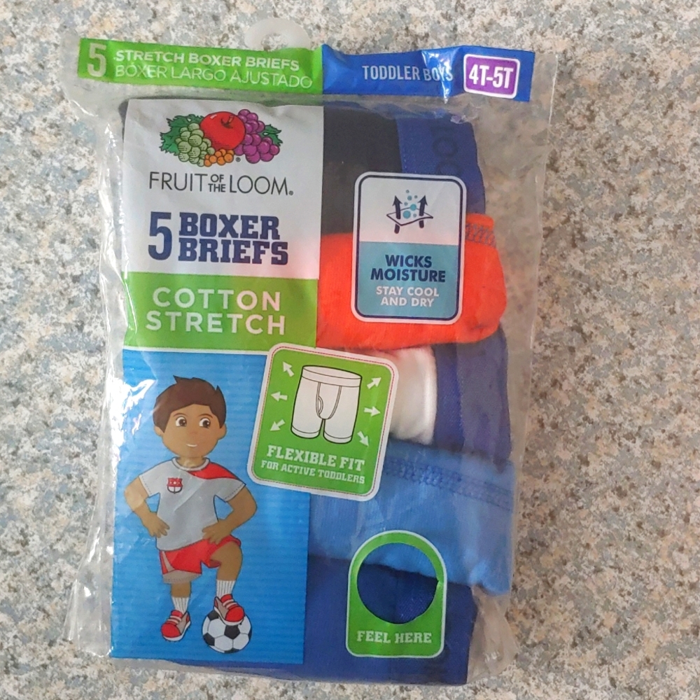 Fruit of the Loom Toddler Boxer Briefs